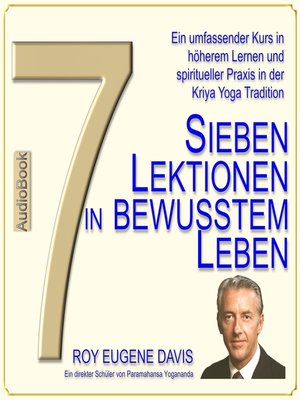 cover image of 7 Lektionen in bewusstem Leben